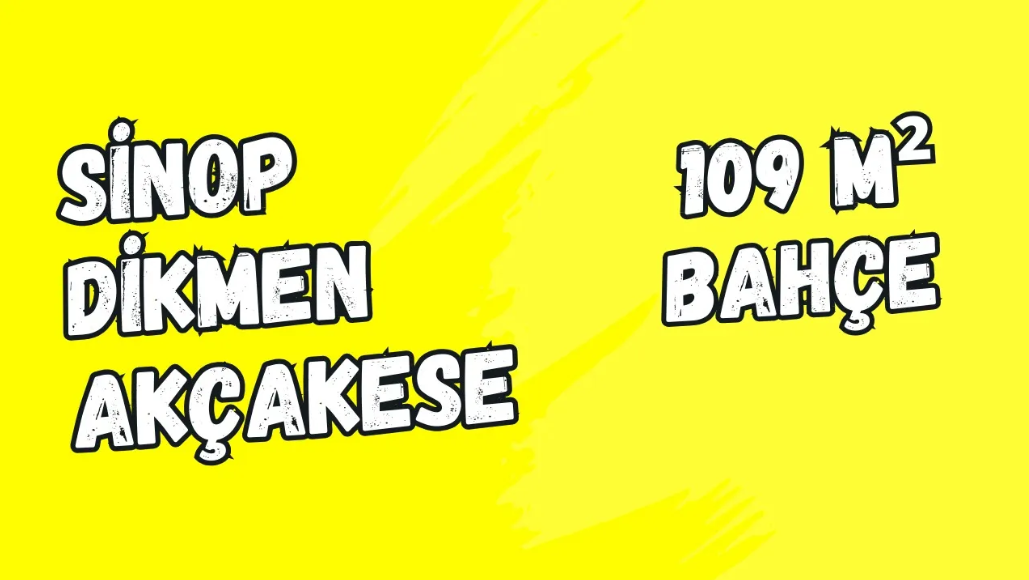 SİNOP DİKMEN AKÇAKESE KÖYÜ 109 M² BAHÇEMİZ SATILIKTIR. - SİNOP DİKMEN fotoğraf 21